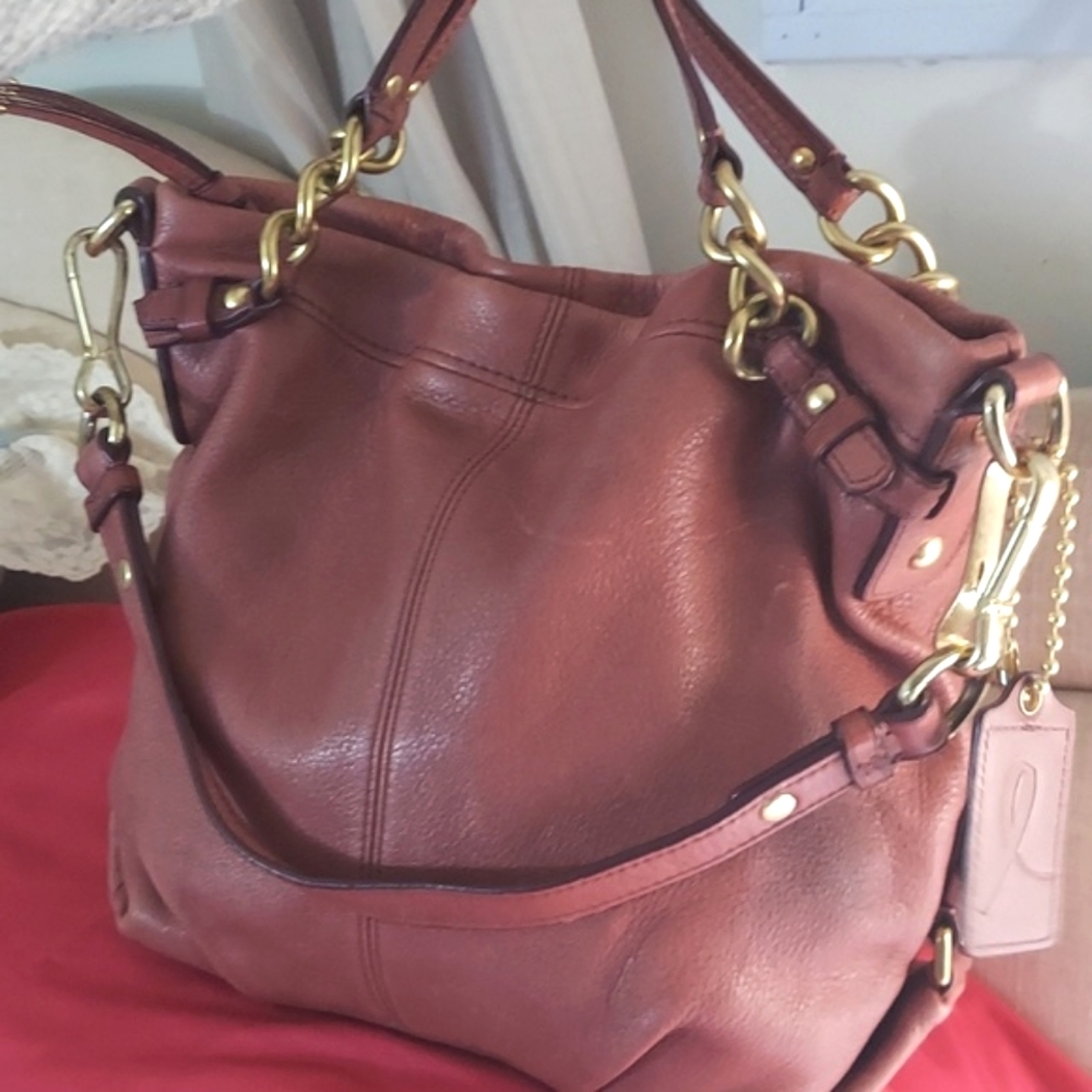 Coach Limited Edition Breast Cancer Awareness Hobo Shoulder Bag